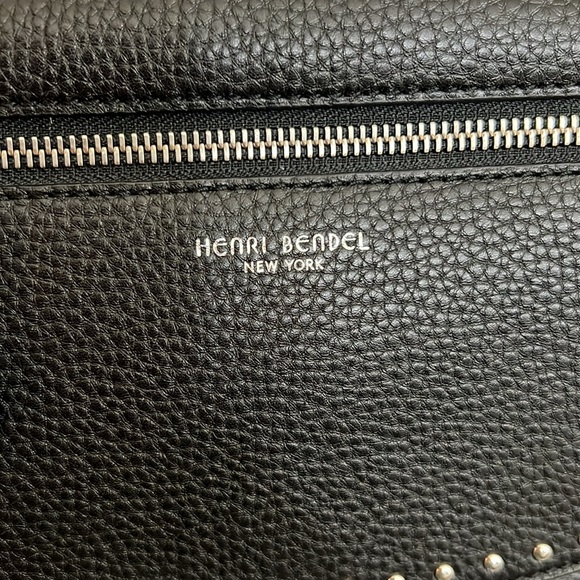 Henri Bendel Dakota studded flap Crossbody Black - Picture 5 of 16